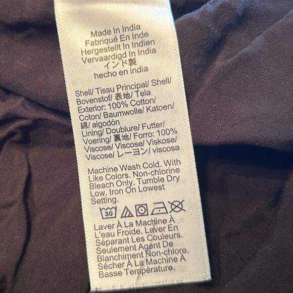 NWOT JCrew Black Clio Dress in Textured Gauze Tie Shoulder Midi Dress Size Small - Picture 7 of 8